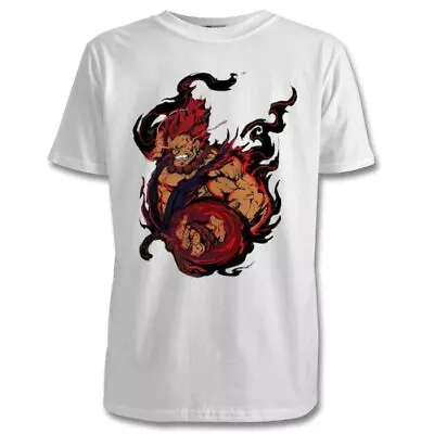 Buy Street Fighter Akuma 2 T Shirts - Size S M L XL 2XL - Multi Colour • 19.99£
