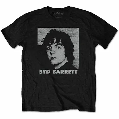 Buy SYD BARRETT -  Official  Licensed Unisex T- Shirt - Headshot  -  Black  Cotton • 16.99£