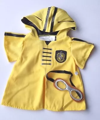 Buy BUILD A BEAR Harry Potter Yellow Hufflepuff Quidtch Outfit With Glasses BNWT  • 19.99£