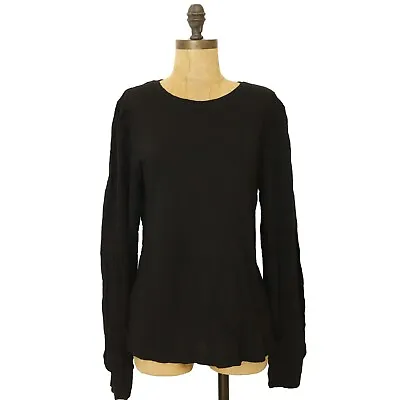 Buy Sanctuary Wonderland T-Shirt Top Size L Long Mixed Sleeve Black EUC B54 • 28.41£