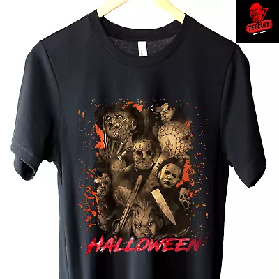 Buy Jason Voorhees | Michael Myers Halloween Horror Movie Unisex T-Shirt S–3XL 🎃 • 24.02£