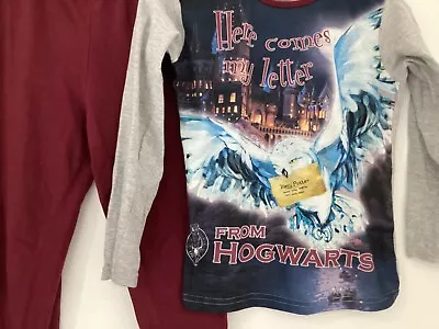 Buy Harry Potter Letter From Hogwarts Pyjamas, Age 7 To 8 Years • 3.99£