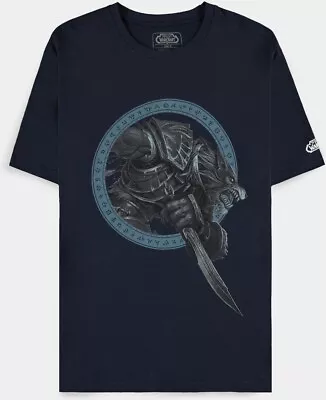 Buy World Of Warcraft - Worgen - Men's Short Sleeved T-shirt Blue • 29.44£