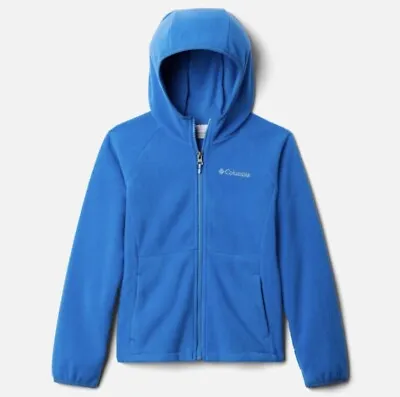 Buy Columbia Fast Trek II Women’s S Blue Polar Fleece Full Zip Hoodie Sweater • 17.05£