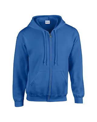 Buy Gildan Men's Heavy Blend Adult Full Zip Hooded Sweatshirt -Plain Zipped Hoodie  • 16.90£