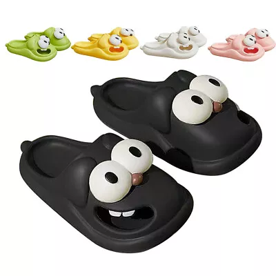 Buy Big Eye Dog Bathroom Sandals Non-Slip Slippers Lightweight For Beach Garden Gym • 12.35£