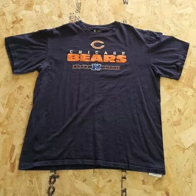 Buy Vintage American NFL T Shirt Blue Adult Large L Mens Chicago Bears Summer • 11.99£