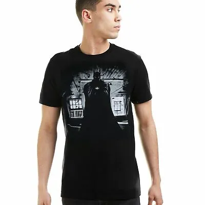 Buy Batman Mens T-shirt Dark Black S-XXL Official DC Comics • 13.99£