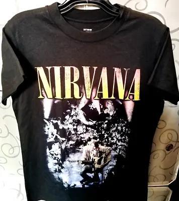 Buy Nirvana (unplugged) - Women's T-shirt / Cotton On Classic Tee - Size S / Gc. • 14.54£
