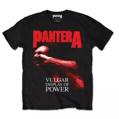 Buy Pantera 'Vulgar Display Of Power - Red Print' T Shirt - NEW • 15.49£