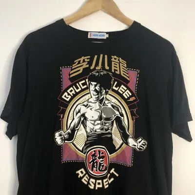 Buy Vintage Bruce Lee T Shirt Size Large 90s Retro Vintage • 18.50£