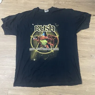 Buy RUSH 2004 Tour T-Shirt Rare And Vintage Almost 20 Years Old. Good For Age. • 44£