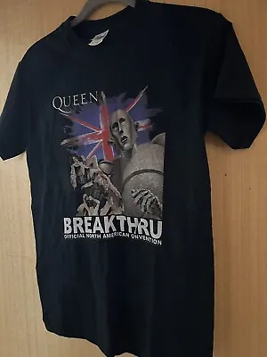 Buy Queen Breakthru North American Convention Official Fanclub T Shirt Small • 13.95£