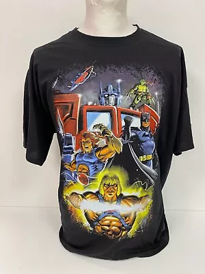 Buy 80s Cartoons Transformers He-Man Thundercats Batman T Shirt Adults Kids Unisex • 14.99£