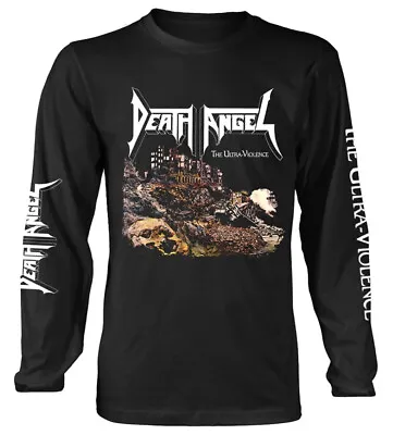 Buy Death Angel The Ultra-Violence Black Long Sleeve Shirt - OFFICIAL • 24.89£