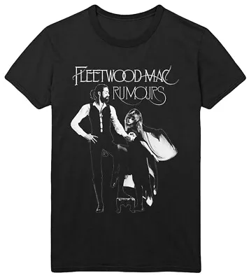 Buy Fleetwood Mac Rumours Black T-Shirt OFFICIAL • 15.19£