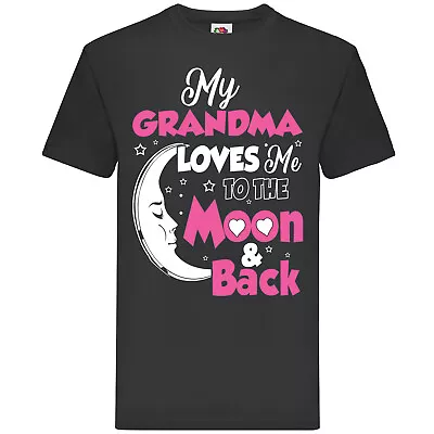 Buy My Grandma Loves Me To The Moon & Back T-shirt • 14.99£