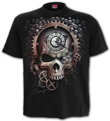 Buy Spiral Direct REAPER TIME Mens Goth/Biker/Rock/Steampunk, Tee, T-Shirt, Clothing • 14.45£