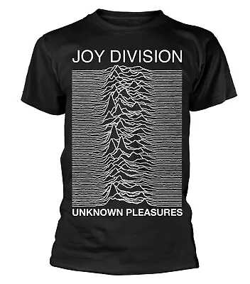 Buy UNKNOWN PLEASURES (BLACK) By JOY DIVISION T-Shirt • 17.51£