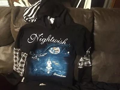 Buy Nightwish Oceanborn DIY Zebra Hoodie Long Sleeve Shirt Power Metal Small • 47.50£