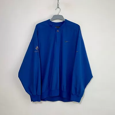 Buy Nike Golf Long Sleeve Windbreaker Jacket Pullover Blue Size XL • 29.99£