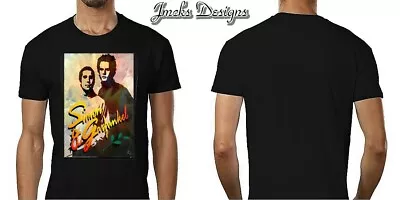 Buy Simon & Garfunkel Black Unisex T Shirt • 23£