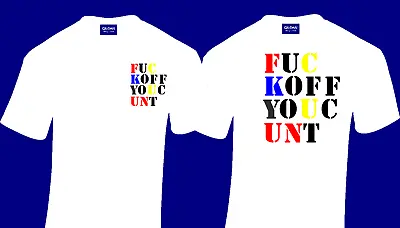 Buy Stone Roses T Shirt, F... Off You C*nt , Adored, Reni Retro T Shirt Men's, • 13.99£