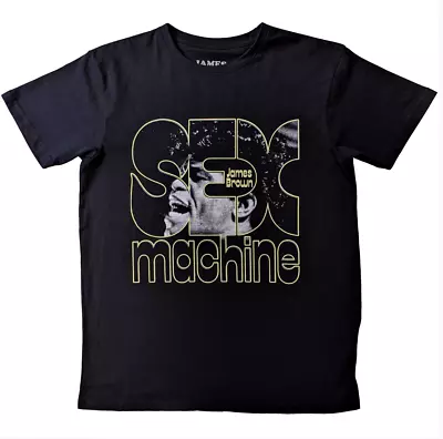 Buy James Brown Sex Machine T-Shirt, Black Unisex James Brown Tee • 18.95£