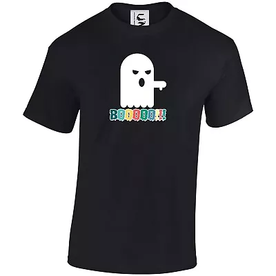 Buy Halloween T-shirt Funny Cute Ghost Boo Top Shirt Adults Teens Kids Sizes • 9.99£
