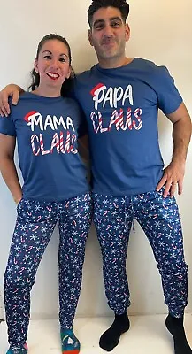 Buy New His & Hers  Super Soft Christmas PJ'S Ex In The Style Size XS-XL  & 10-24 • 14.95£