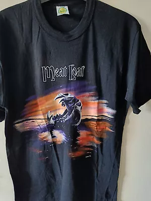 Buy Vintage 1985 Meat Loaf Concert T Shirt Large • 39.99£
