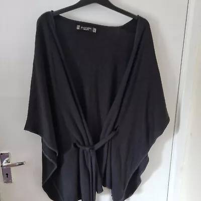 Buy Lavely Ladies Wrap Top - Jumper  Cape Grom Principles One Size • 3.99£