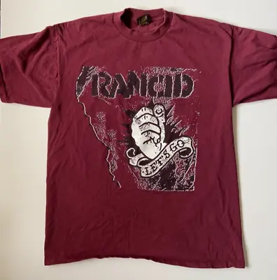 Buy 1994 Rancid Let's Go T-Shirt Mens XL - Used - Vintage - Machete Hellcat • 93.76£