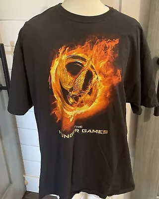 Buy 2012 The Hunger Games Movie Theatre Release T-Shirt XXL • 17.72£