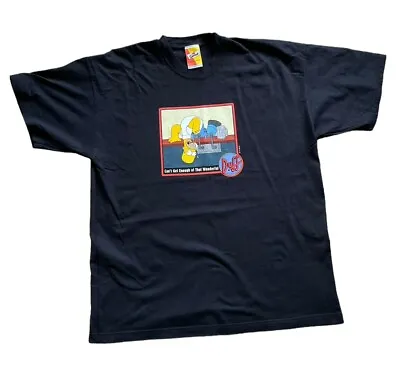 Buy Vintage The Simpsons T Shirt Extra Large 2000 Duff • 18£