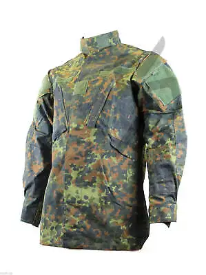 Buy German Flecktarn BDU Camo Army Jacket - Medium • 13.95£