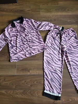 Buy DKNY Pink Animal Print Pyjamas Size M • 5.49£