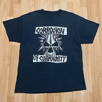Buy Corrosion Of Conformity T-Shirt XL Black Metal Rock Band Live Life Loud • 29.99£