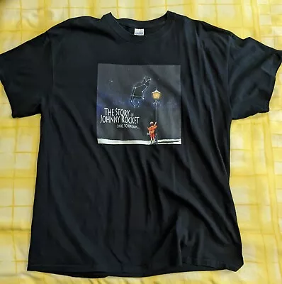 Buy Cats In Space Band 'The Story Of Johnny Rocket ' T-shirt Black - Size XL • 15£