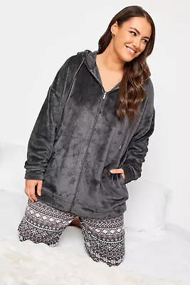 Buy Yours Curve Women's Plus Size Soft Touch Lounge Hoodie • 17.50£