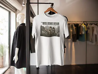 Buy The Walking Dead T-shirt Daryl Rick Walkers Zombies • 8.99£