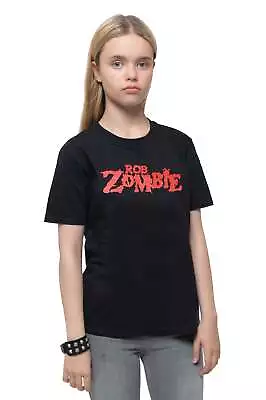 Buy Rob Zombie Kids Classic Red Logo Tee • 12.94£