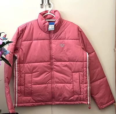 Buy Adidas Padded Pink Jacket Size 12. Pretty! • 31.99£