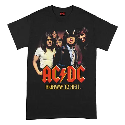 Buy AC/DC T-Shirt Highway To Hell ACDC Band Official Black New • 14.95£