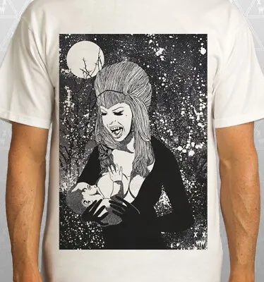 Buy XWWX “Mother Melange” Vampire HESH T-Shirt Street - Gothic Horror Elvira-Esque L • 26.99£