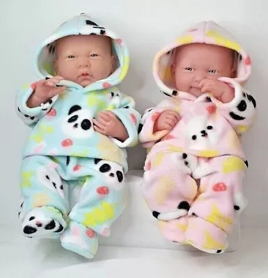Buy 14 -15  Baby Boy Or Girl Dolls Clothes Hoodie  Pants Booties Fits Twin Dolls • 9.99£