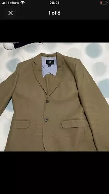 Buy Smart Men's Slim Fit Jacket/Blazer By H&M - Black - UK 42R. • 9.99£