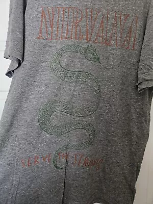 Buy Nirvana T Shirt Vintage Style Rare • 15£