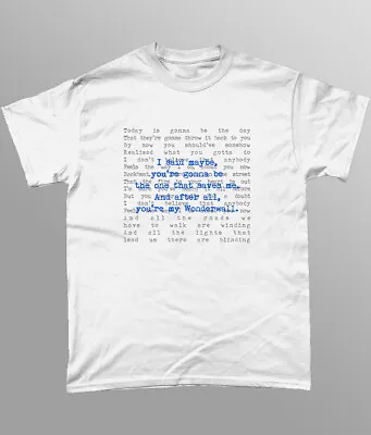 Buy Oasis T Shirt Noel Gallagher Liam Gallagher Wonderwall • 14.95£