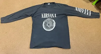 Buy Original Vintage Nirvana Vestibule Long Sleeve T-Shirt • 205£